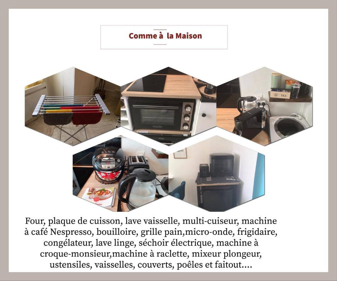 Maison Du Bonheur L Art De Vivre A La Francaise Logement Entier Avec Parking Sainte-Savine Bagian luar foto